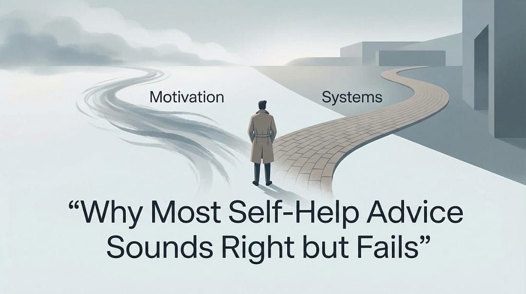 why self-help advice fails
