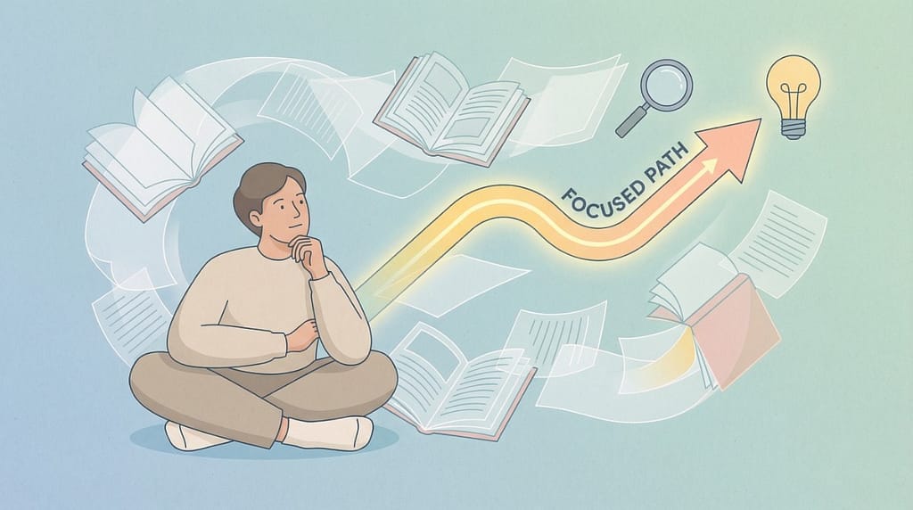 reading without action