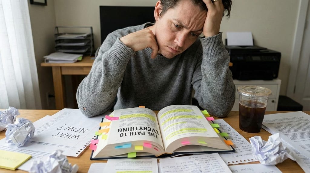 finish self-help books