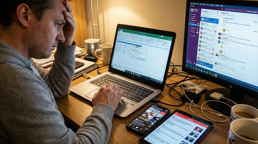 overstimulation and focus