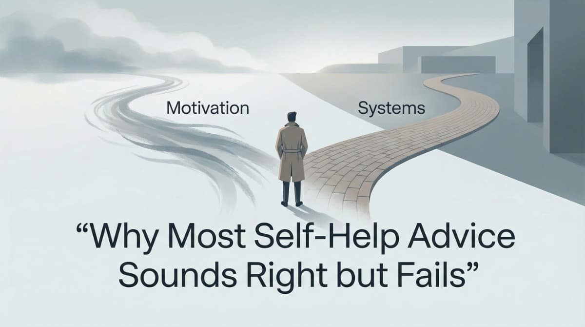 why self-help advice fails