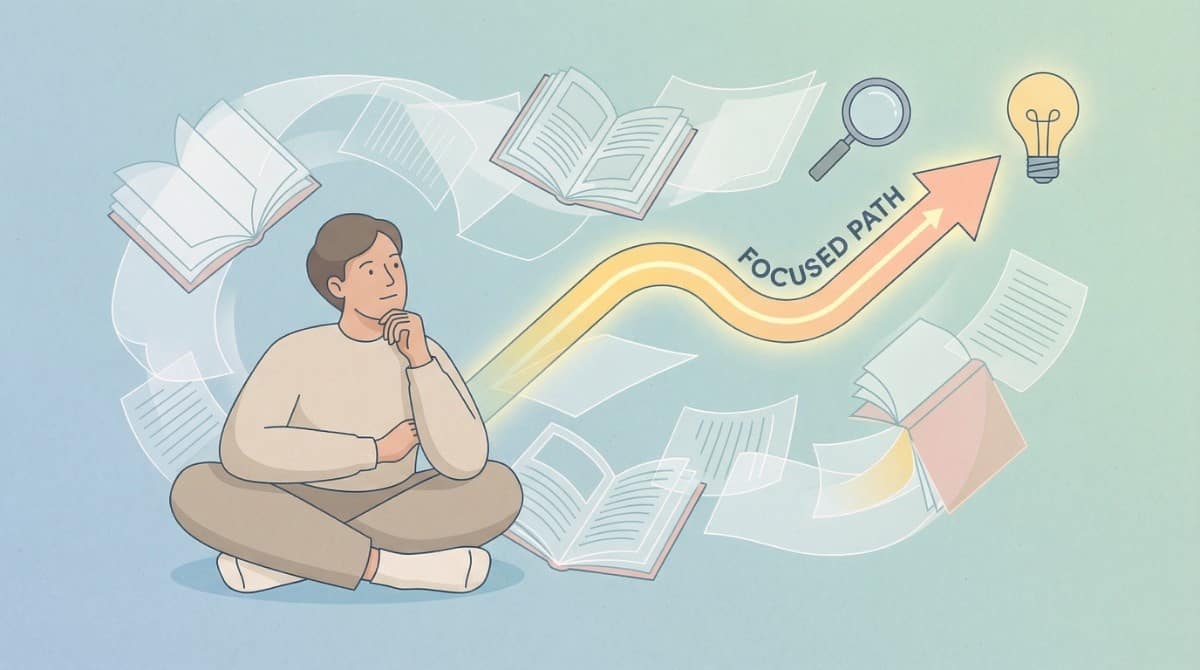 reading without action