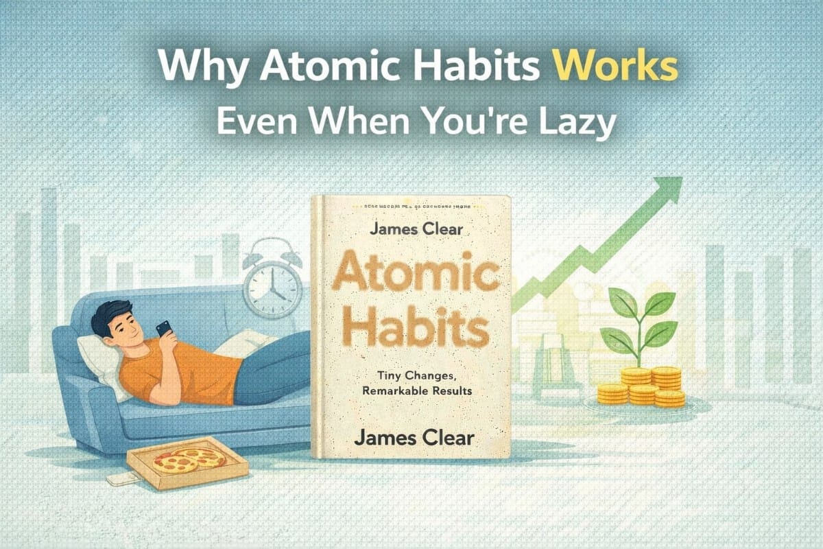 Why Atomic Habits Works Even When You’re Lazy