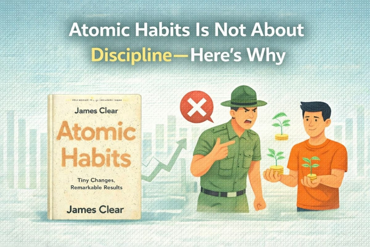 atomic habits is not about discipline