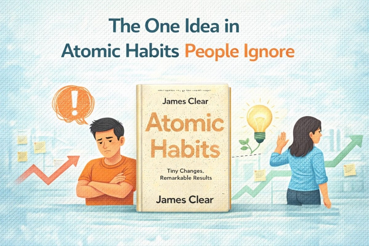 The One Idea in Atomic Habits People Ignore