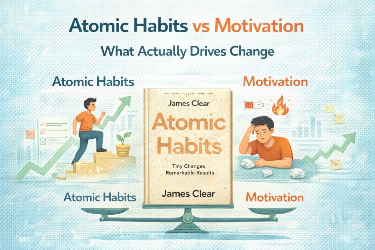 Atomic Habits vs Motivation